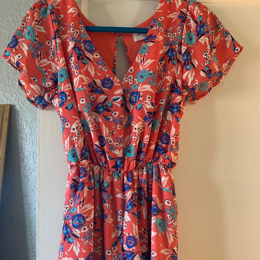 FLORAL ROMPER